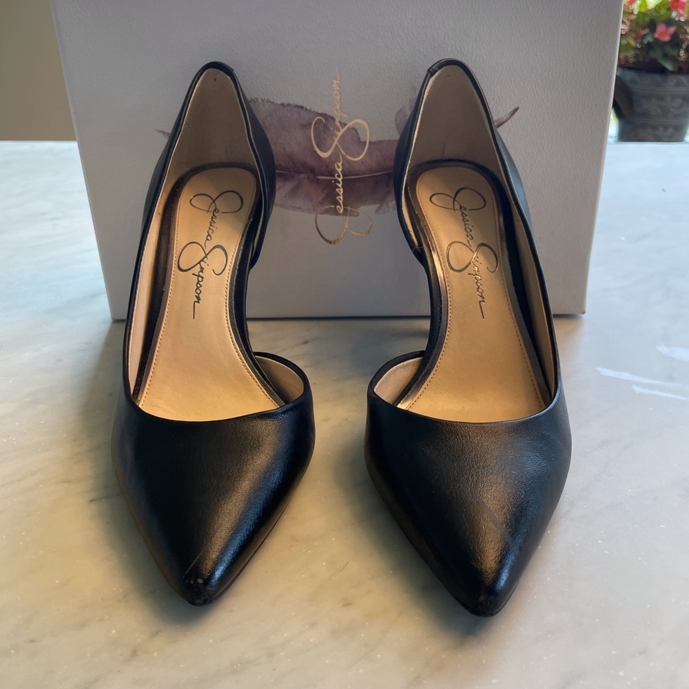 Jessica Simpson Lacewell Black Sleek 6m